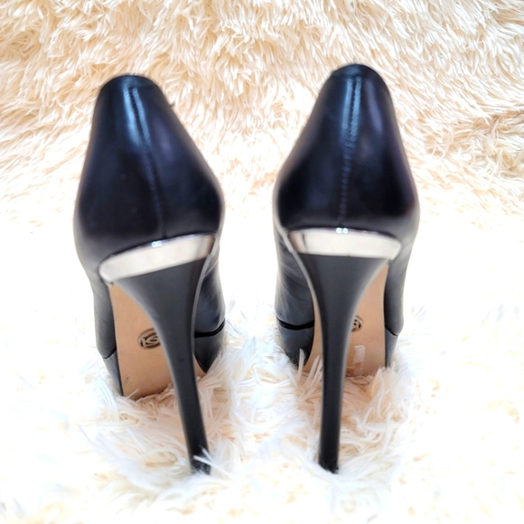 Bebe Peep Toe Platform Heels - Picture 3 of 15